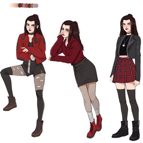 Atlaarts On Instagram Modern Au Azula Sketches