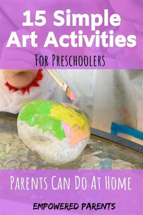 15 Simple Art Activities For Preschoolers