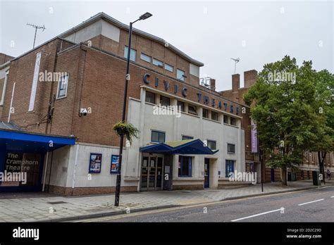 The Civic Theatre On Fairfield Road Chelmsford Essex Uk Stock Photo