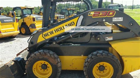 2012 Holland L230 Skid Steer Loader 90hp 3000 Load Cap 280 Hours One Owner