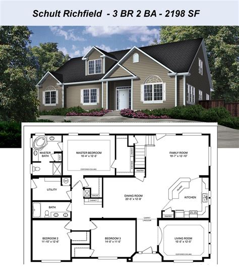 Pin By Moncure Homes On Modular Home Floor Plans Dream House Plans