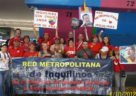 Venezuela La Red Metropolitana De Inquilinos Te Dice Hasta Siempre