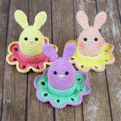 Easter Bunny Egg Crochet Pattern Printable Pdf