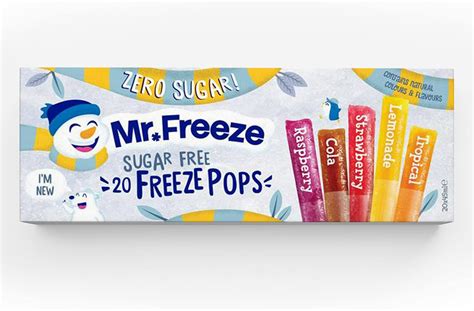 Mr Freeze Ice Pops Blue Raspberry 20 Pops X 45ml Ubicaciondepersonas