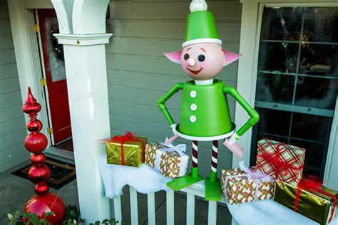 Diy Lawn Elves Elf Christmas Decorations Diy Christmas Yard Decorations Christmas Yard