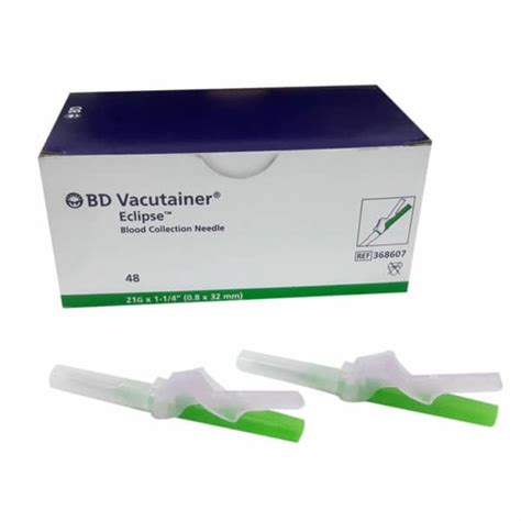 Bd Vacutainer Eclipse Blood Collection Needles Convenient Safe And
