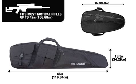 Allen Company 27932 Ruger Defiance Tactical Rifle Case Black 42 Inch