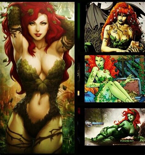 Poison Ivy Comic Book Characters Comic Books Fictional Characters