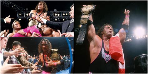 Every Bret Hart World Title Win Ranked From Worst To Best