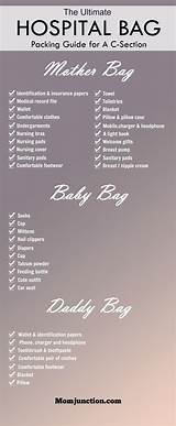Packing List For A Scheduled C Section
