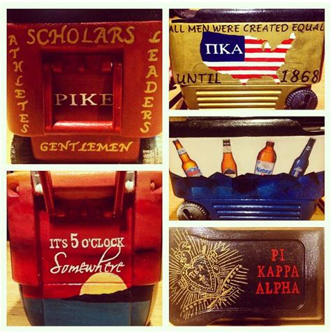 The Pike Fraternity Cooler I Made Formal Cooler Ideas Fraternity