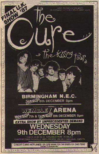 The Cure Photo The Cure Punk Poster Vintage Music Posters Band Posters