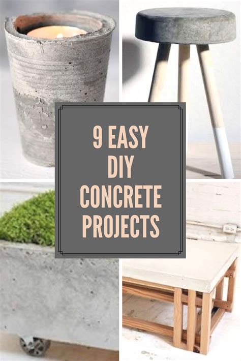 Cement Your Place in DIY History with These 9 Easy Concrete Projects