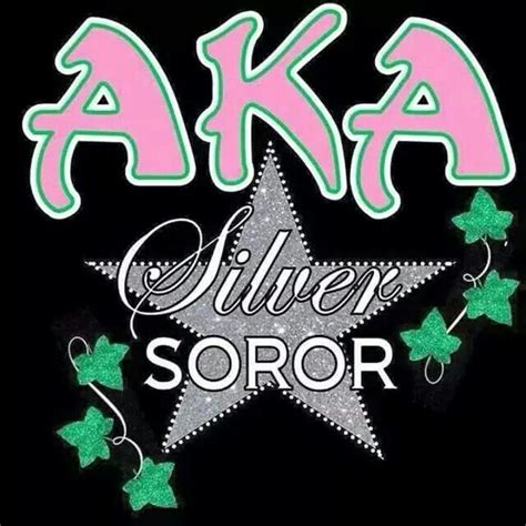 Aka Silver Star Alpha Kappa Alpha Girl Pinterest Stars Silver