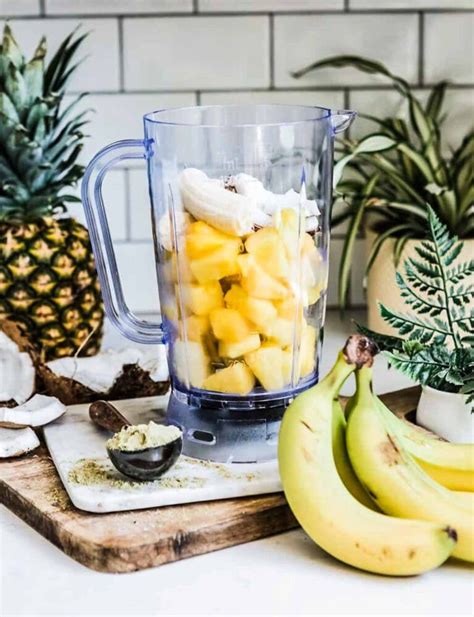 Dole Whip Weight Gain Smoothie Naturally Sweet And Creamy Recipe