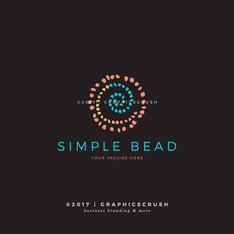Beads Logo Design Jewelry Logo Design Bracelet Logo Necklace Logo