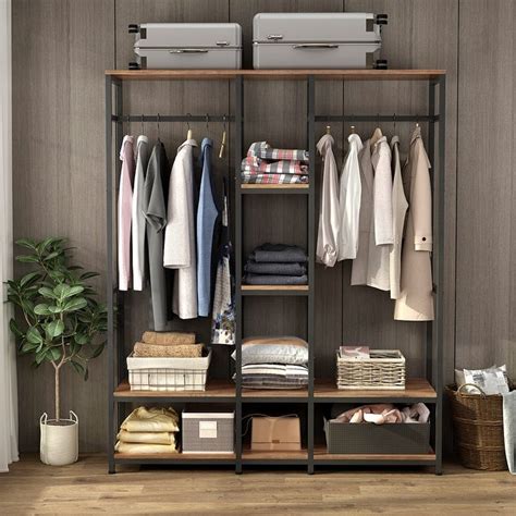 The right organizing strategies are necessary to pick up something from the closet does not become an aggravating task. Shop Extra Large double rod free standing closet organizer ...