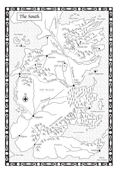 30 Printable Game Of Thrones Map Maps Database Source
