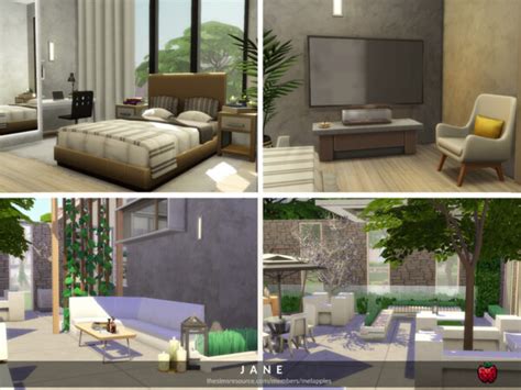 Jane House No Cc By Melapples From Tsr • Sims 4 Downloads