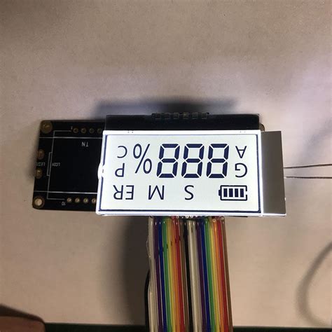 Customized Custom Segment Lcd Module With Backlight Manufacturers