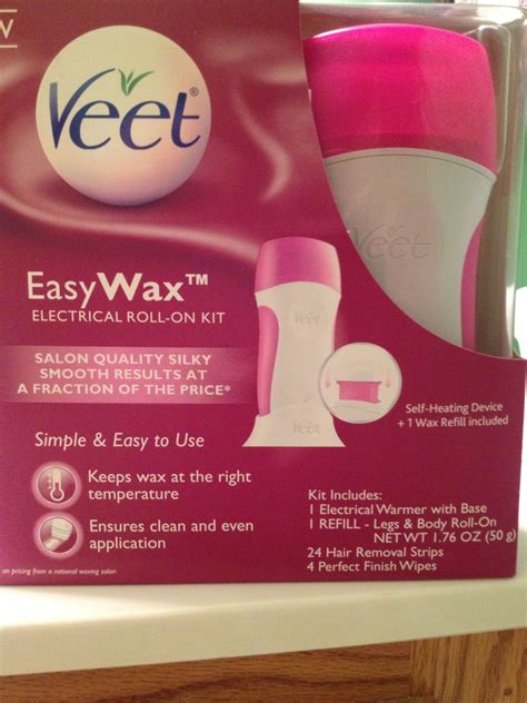 Inspired By Veet® Easywax™ Electrical Roll On Kit Influenstervox Veeteasywax This Product Was