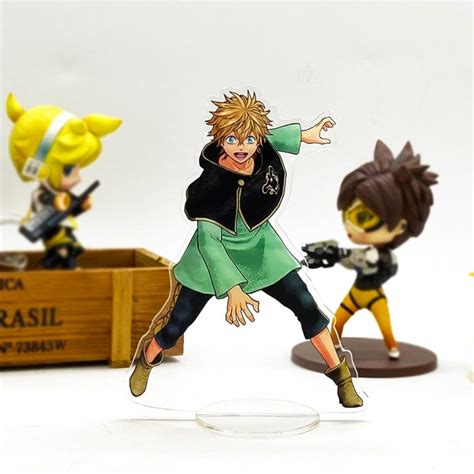 Black Clover Luck Voltia Hf Acrylic Stand Figure Model Plate Holder