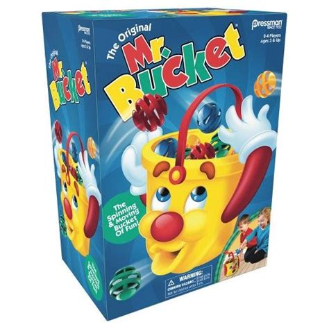 Pressman Mr Bucket Game Games For Kids Mr Bucket Board Games For Kids