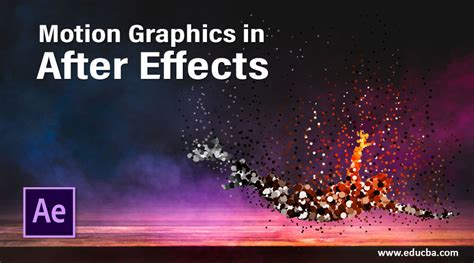 motion graphics in after effects create motion graphics in after effects