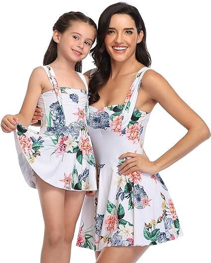 Traje De Baño A Juego Con Mamá E Hija Para Mamá Y Familia Tankini 2020