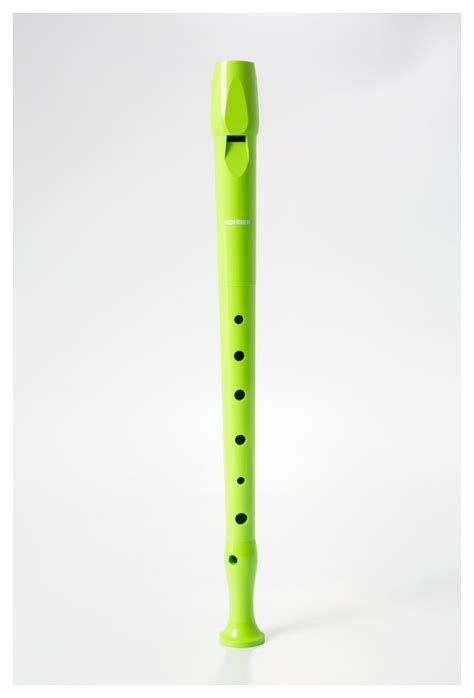 Flauta Soprano Plástico Digitación Alemana 1 Pieza Hohner B9508 Verde