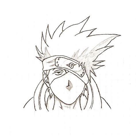 Kakashi Drawing Easy Step By Step Drawing Easy