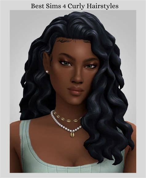 21 Latest Sims 4 Curly Hair Cc 2023 You Need For Your Hair Cc