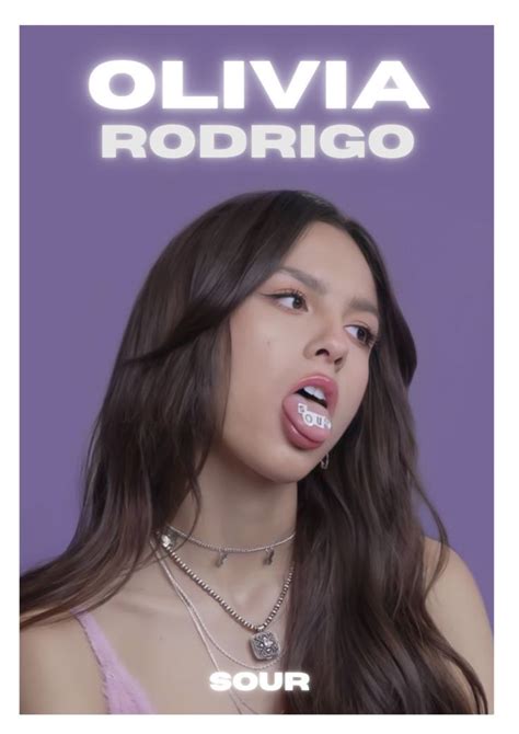 Olivia Rodrigo Sour Poster Iconic Album Covers Cool Album Covers