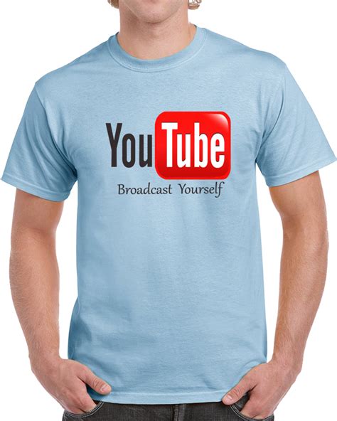 Youtube Broadcast Yourself You Tube T Shirt