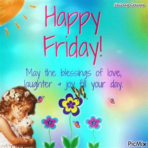 Blessings Of Love Happy Friday Friday Hello Friday Happy Friday Gifs Friday Animated Quotes