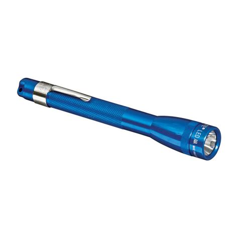 Maglite Mini Mag Led Flashlight 2aaa Blue No Sp32116 Whitehead
