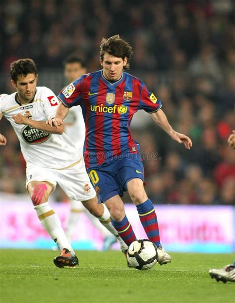 Leo Messi In Action Editorial Photography Image Of League 13877097