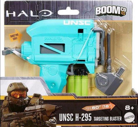 Lanzador Boomco Halo Unsc H 295 Targeting Blaster Nuevo Meses Sin
