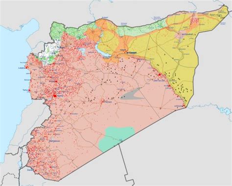 Syria War Map August 2020 Source Wikipedia The History Guy War And