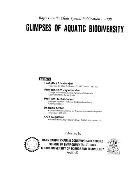 Pdf Biodiversity Of Drug Bearing Marine Organisms Harvests