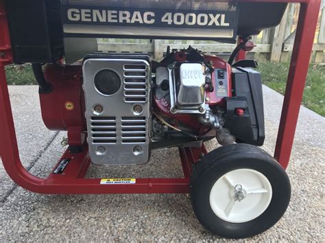 Generac 4000xl Generator 4000watts 6600 Surge Watts For Sale In Bel Air