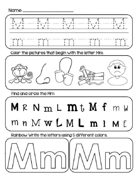 Homework For Preschool Printable 4 Educative Printable
