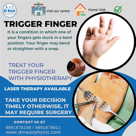 Trigger Finger Treatment Near Me Call Dr Nasir 91 9891878108