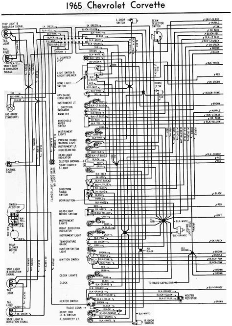 1965 Corvette Engine Wiring Diagram