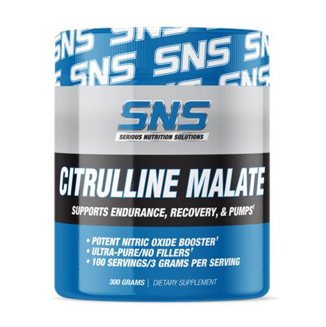 Citrulline Malate Powder | Serious Nutrition Solutions