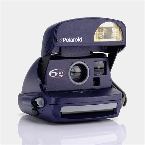 Polaroid 600 Express Autofocus Blue Instant Film Camera Retrospekt