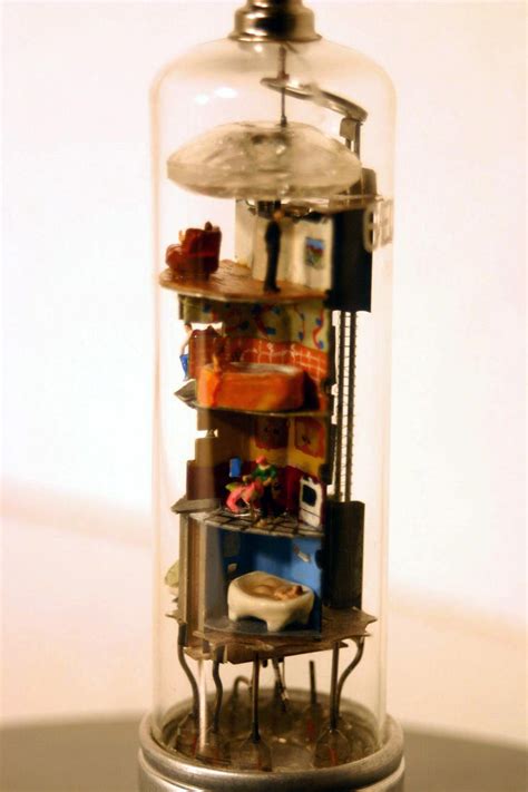 Vacuum Tube Dwelling Monkey Art Art Trends Glass Art