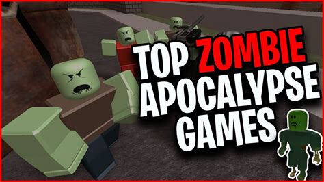 10 Best Zombie Apocalypse Games On Roblox Youtube