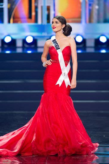 Elmira Abdrazakova Miss Russia 2013 Gown Beauty Pageant Evening