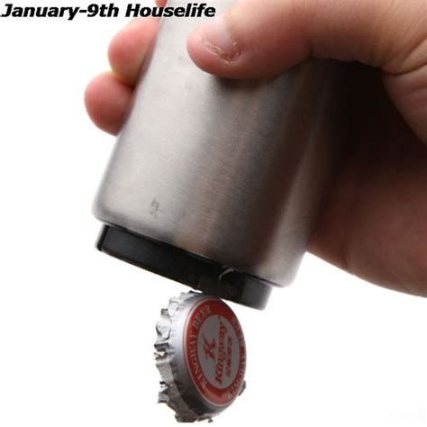 Yh Magnetic Automatic Beer Opener Stainless Steel Bottle Opener